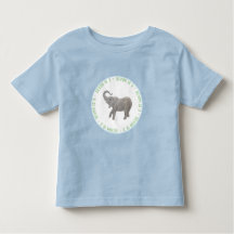 Baby Olifant Blauwe Eregast