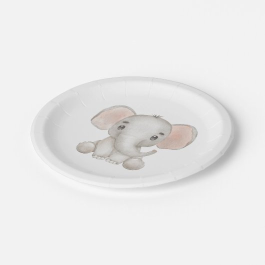 Baby olifant Bord (Gekanteld)