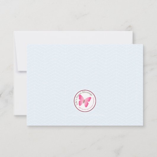 Baby Olifant Bubble Bath Boy Baby shower Kaart (Achterkant)