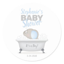 Baby Olifant Bubble Bath Boy Baby shower