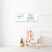 Baby Olifant Bubble Bath Boy Baby shower Spandoek (Insitu)