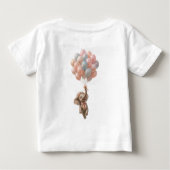 Baby Olifant Drijvende Ballonnen (Achterkant)