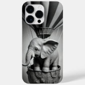 Baby olifant in een luchtballon Case-Mate iPhone case (Achterkant)