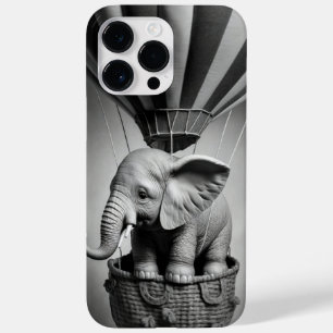 Baby olifant in een luchtballon Case-Mate iPhone 14 pro max hoesje