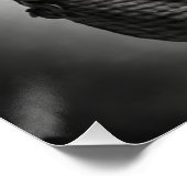 Baby olifant in een luchtballon perfect poster (Hoek)