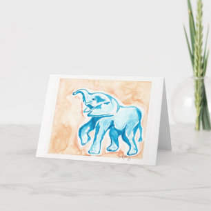 baby olifant kaart