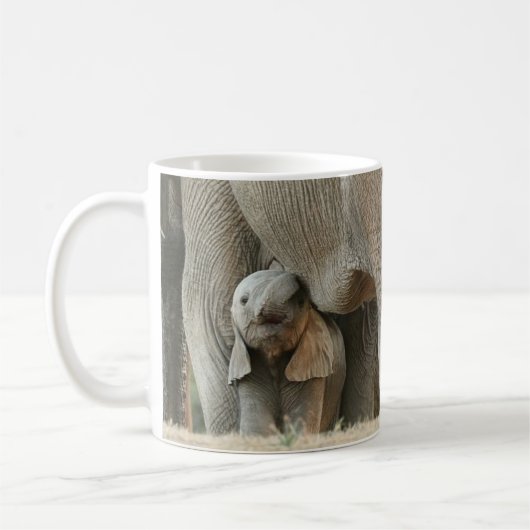 Baby Olifant Koffiemok (Links)