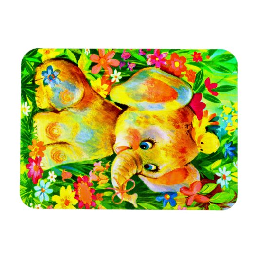 baby olifant magneet (Horizontaal)