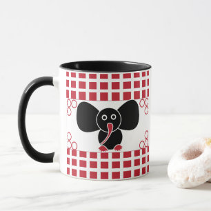 Baby Olifant Meisje Voor Kinderen Mok
