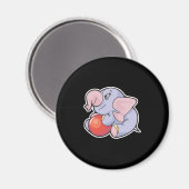 baby olifant met bal magneet (Voorkant / Achterkant)