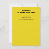 Baby Olifant met ballonnen Verjaardagsfeest Kaart (Achterkant)