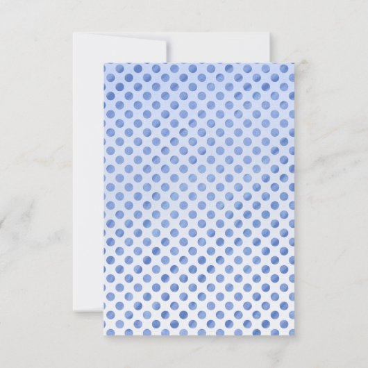 Baby olifant met het Baby shower van de Zong Bird Bedankkaart (Achterkant)