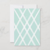 Baby Olifant met pioenen, eucalyptus terug Bedankkaart (Achterkant)