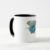 Baby Olifant Mok (Voorkant links)