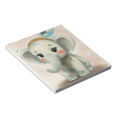 Baby Olifant Notitieblok (Schuin)