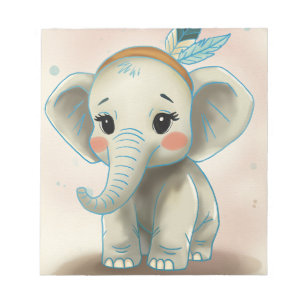Baby Olifant Notitieblok