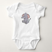  Baby olifant Romper (Voorkant)