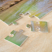 Baby olifant speelt in de modder legpuzzel (Zijkant)