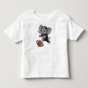 Baby Olifant Speelt Voetbal Kinder Shirts