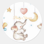 Baby olifant Sticker (Voorkant)