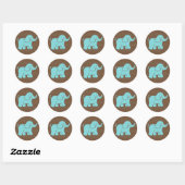Baby Olifant Stickers (Vel)