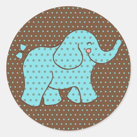 Baby Olifant Stickers (Voorkant)