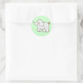 Baby Olifant Stickers (Tas)