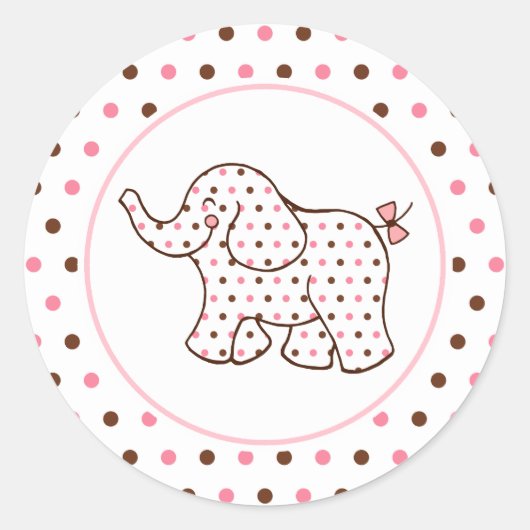 Baby Olifant Stickers (Voorkant)