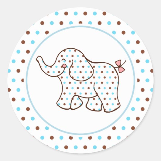 Baby Olifant Stickers (Voorkant)