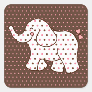 Baby Olifant Stickers