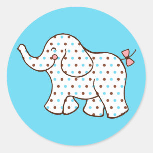 Baby Olifant Stickers