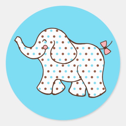 Baby Olifant Stickers (Voorkant)