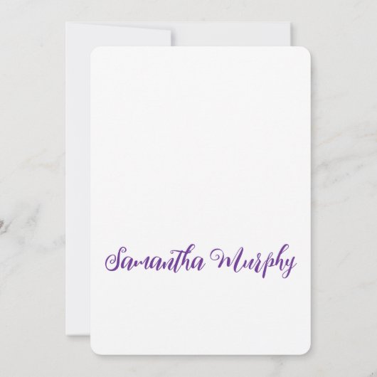 Baby-olifant | uitnodiging tot baby shower (Achterkant)