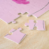 Baby Olifant wild dier voor kinderen kunst meisje Legpuzzel (Zijkant)