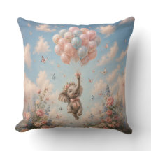 Baby Olifant Zwevende Ballonnen Vlinders