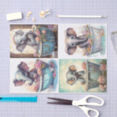 Baby Olifanten badtijd Tissuepapier (Craft)