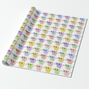 Baby olifanten cadeaupapier
