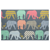 baby olifanten en vlammen stof (Fat Quarter)