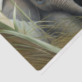 Baby olifanten tissuepapier (Detail)