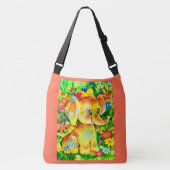 baby olifantendruk crossbody tas (Voorkant)