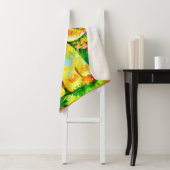 baby olifantendruk sherpa deken (In situ)