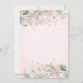 Baby olifantensterren laten virtueel Baby shower a Kaart (Achterkant)