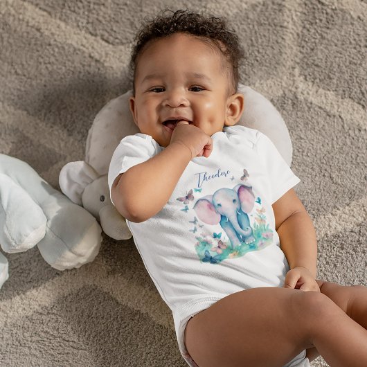 Baby Olifantjongen Romper