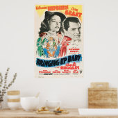 Baby omhoog brengen poster (Keuken)