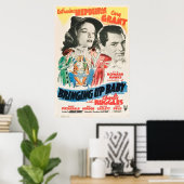 Baby omhoog brengen poster (Thuiskantoor)