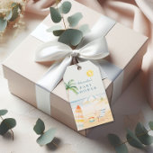 Baby on Board Beach Surf Baby shower Cadeaulabel