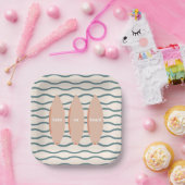 "Baby On Board" Surfen Baby shower Ocean Theme Papieren Bordje (Feest)