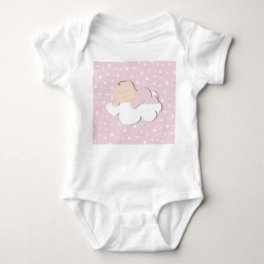 Baby On Cloud Baby Bodysuit (Voorkant)