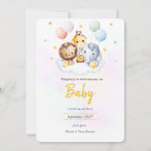 Baby on the Way Announcement Kaart (Voorkant)