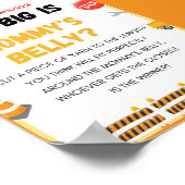 Baby onder Baby shower bouwstijl Poster (Hoek)